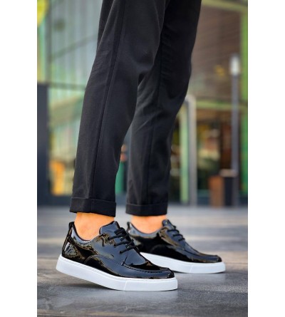 KB-X5 Kuback Siyah Rugan Günlük Erkek Ayakkabı KB-X5 Kuback Siyah Rugan Günlük Erkek Ayakkabı