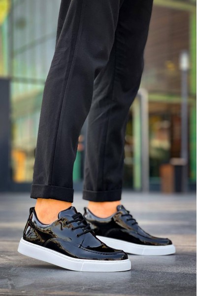 KB-X5 Kuback Siyah Rugan Günlük Erkek Ayakkabı