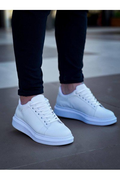 KB-X500 Kuback Bağcıklı Beyaz Günlük Erkek Ayakkabı KB-X500 Kuback Bağcıklı Beyaz Günlük Erkek Ayakkabı
