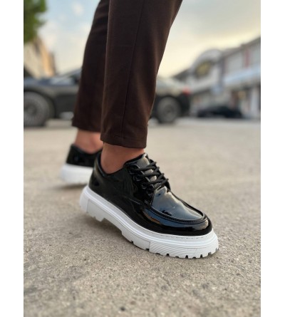 KB-X6 Kuback Siyah Rugan Günlük Erkek Ayakkabı KB-X6 Kuback Siyah Rugan Günlük Erkek Ayakkabı