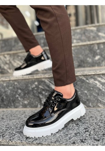 KB-X6 Kuback Siyah Rugan Günlük Erkek Ayakkabı