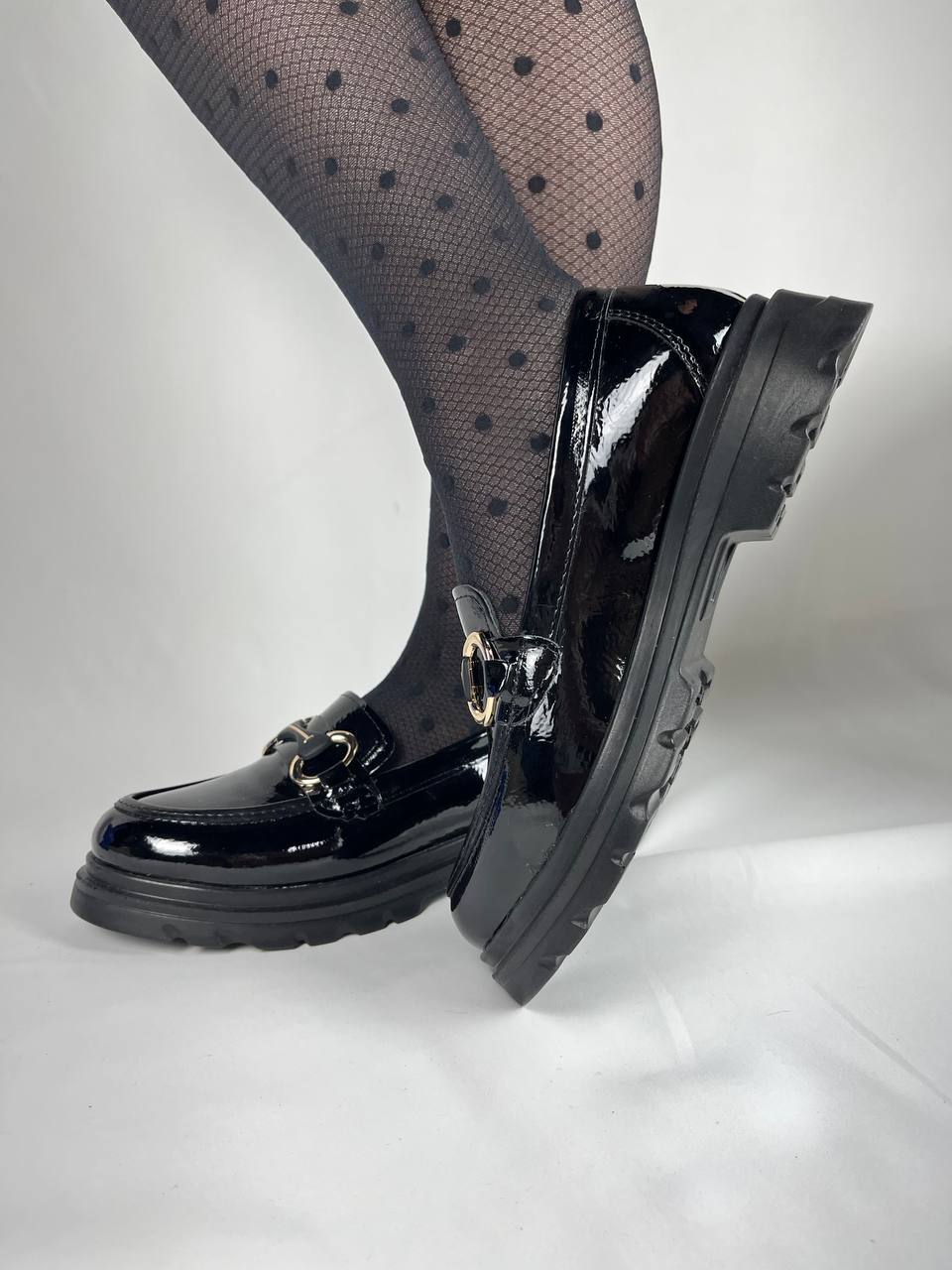 KB-ZN101 Kuback Kömür Rugan Günlük Kadın Babet