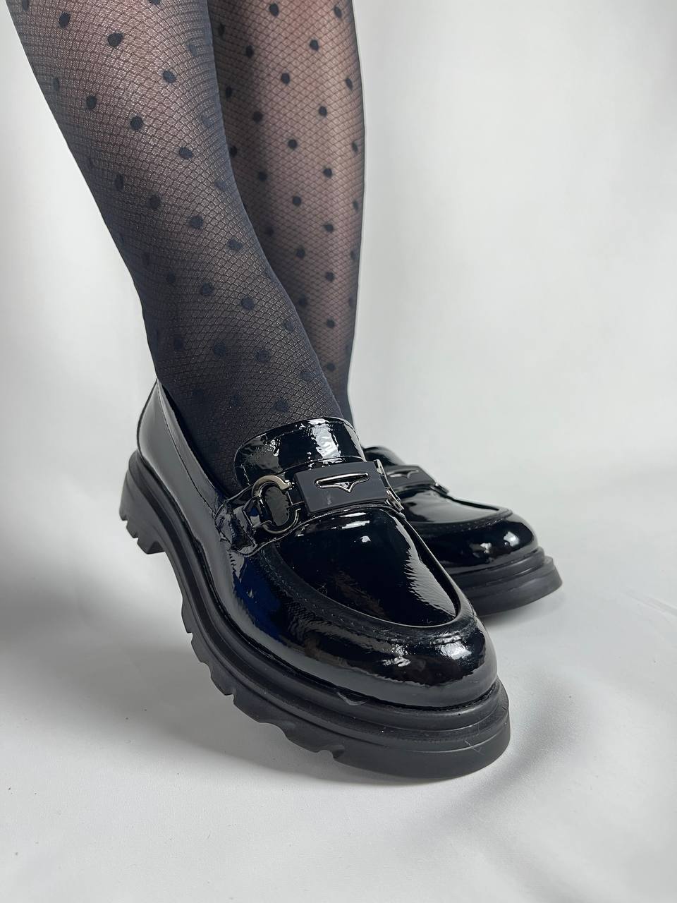 KB-ZN104 Kuback Kömür Rugan Günlük Kadın Babet