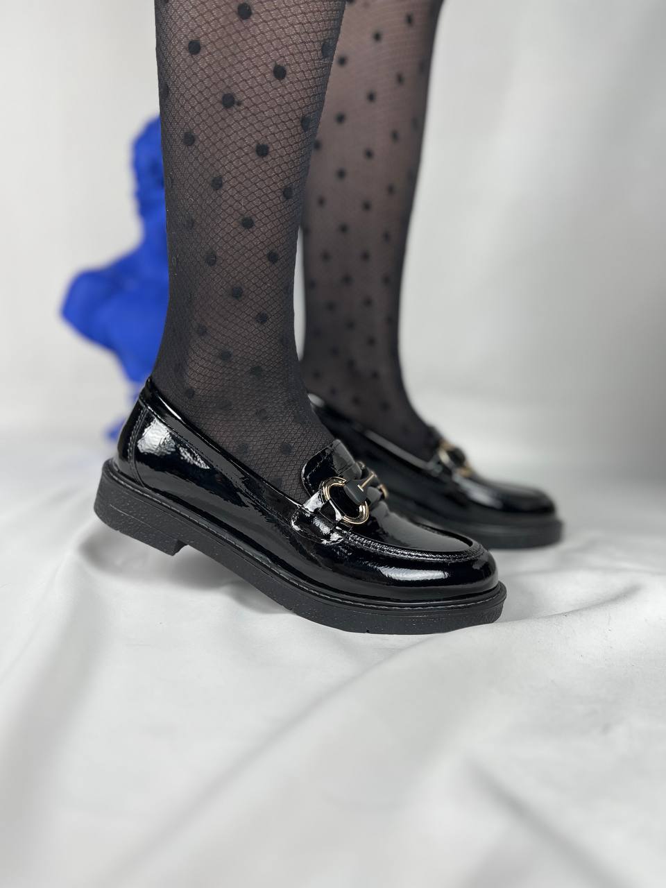 KB-804 Kuback Kömür Rugan Günlük Kadın Babet