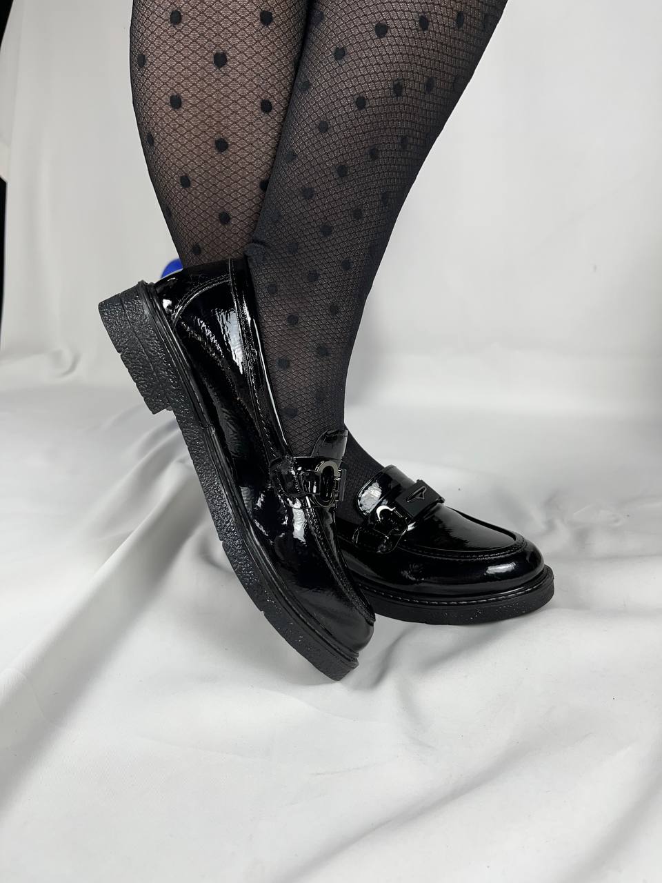 KB-804 Kuback Kömür Rugan Günlük Kadın Babet