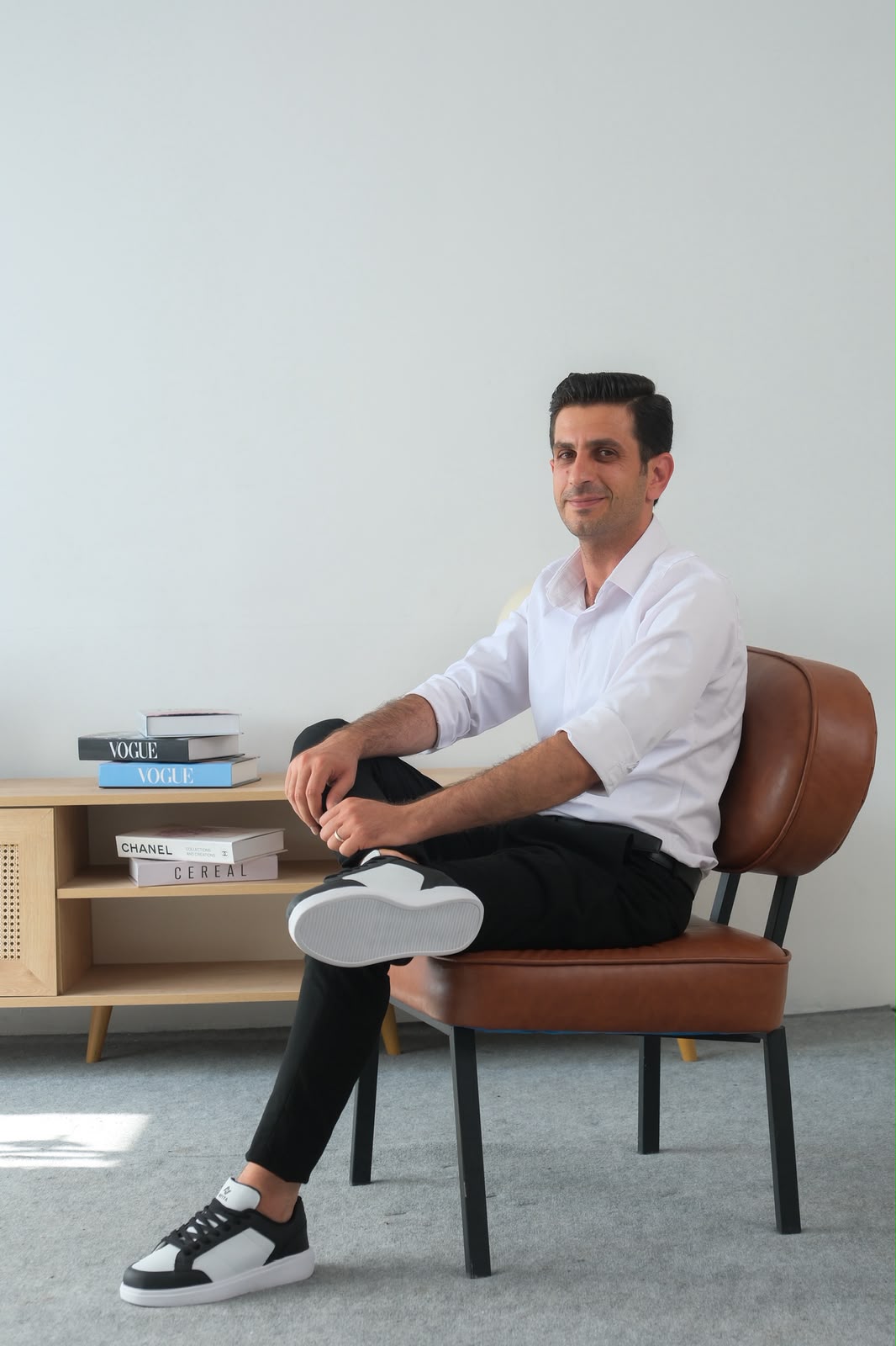 KB-N16 Kuback Beyaz Siyah Cilt Beyaz Taban Bağcıklı Günlük Erkek Ayakkabı 4