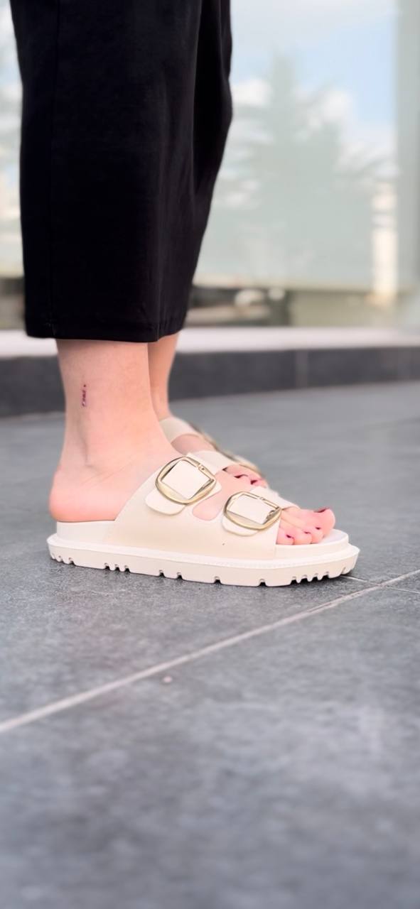 KBTX-1 Kuback Bej Günlük Kadın Terlik